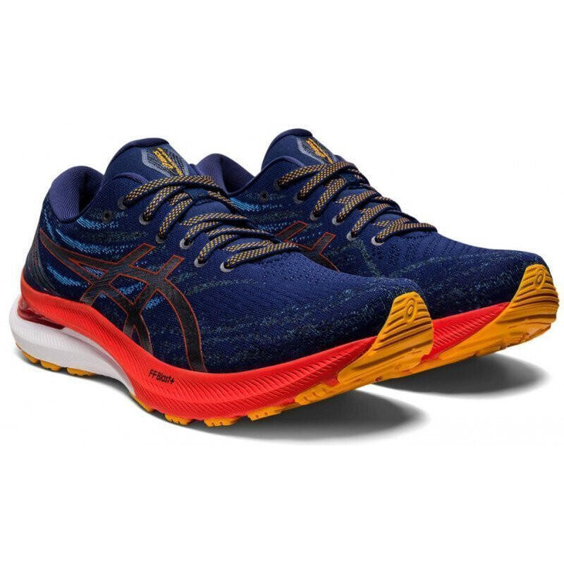 

Кроссовки Asics, цвет blau/rot/mango