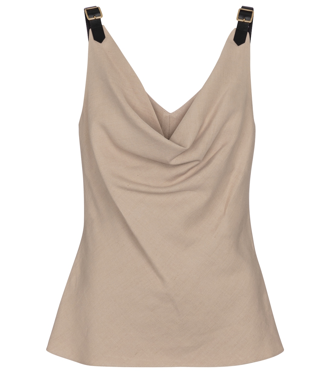 

Майка Zaria из смесовой льняной ткани Altuzarra, Dune Grass