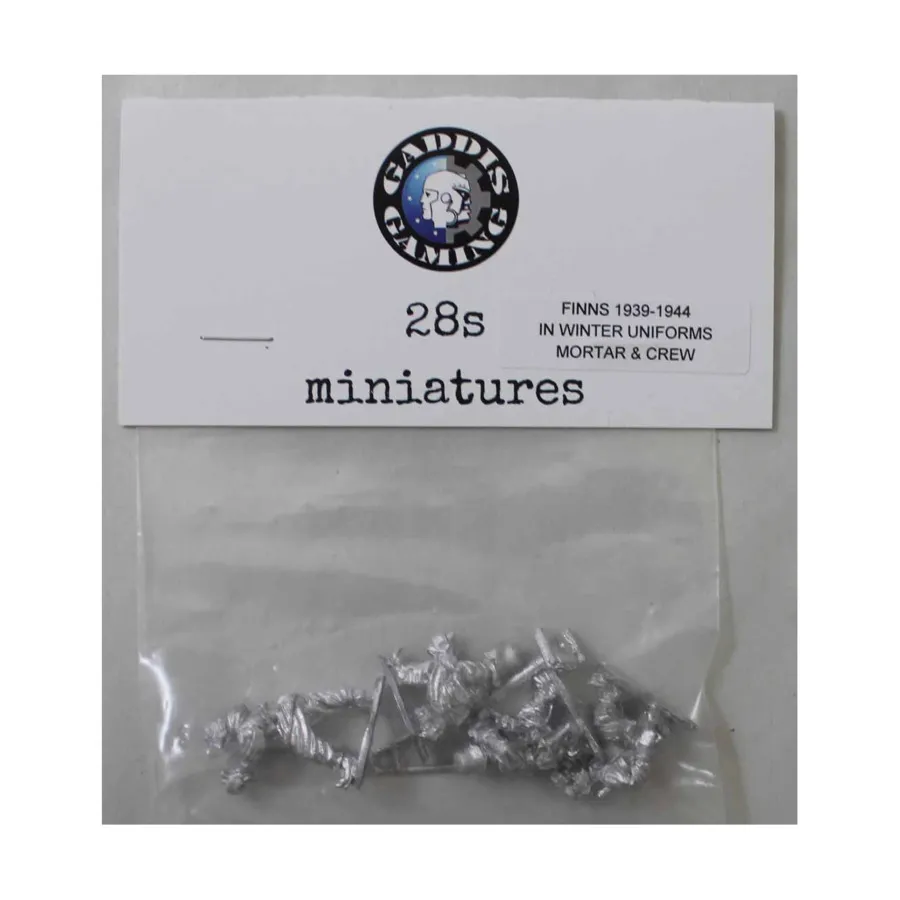 

Зимняя униформа FIN Миномет и экипаж, WWII Miniatures - Finland - Artillery (28mm)