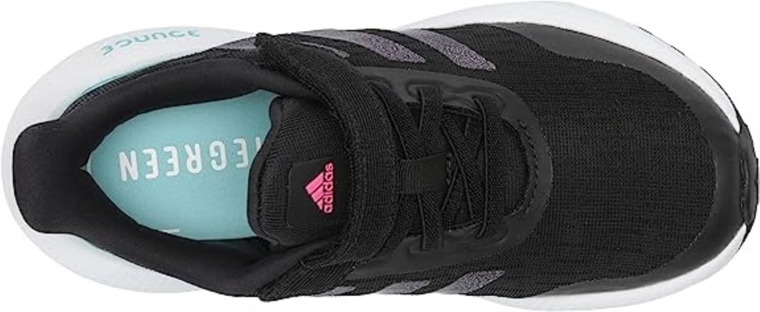 Кроссовки Adidas EQ21 T5 для детей и взрослых, черный/розовый — фото 3