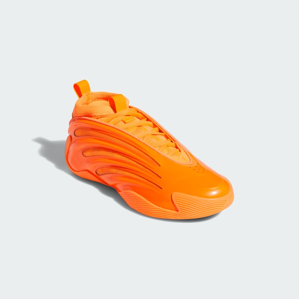Кроссовки Adidas Harden Volume 9, цвет Solar Orange/Core Black/Collegiate Purple — фото 4
