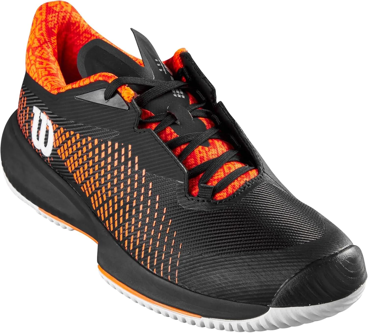 Мужские кроссовки Wilson KAOS Swift 1.5, черный/оранжевый — фото 2