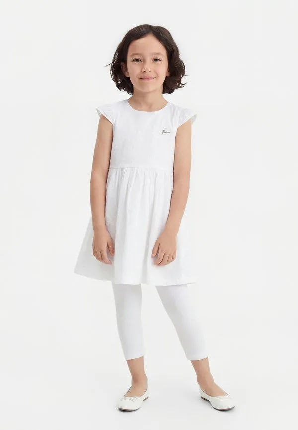 Платье сангалло Guess, Pure White