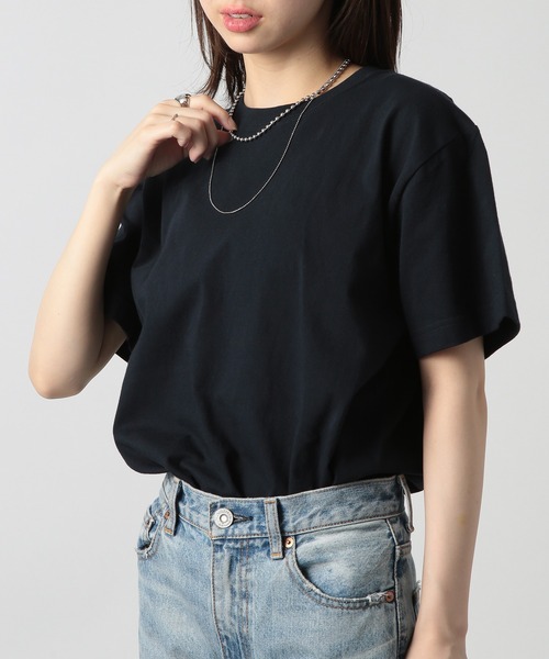 

Футболка с круглым вырезом и коротким рукавом, хлопок United Athle, темно-синий