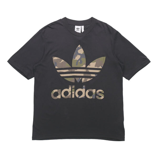 

Футболка originals logo short sleeve men's black Adidas, черный