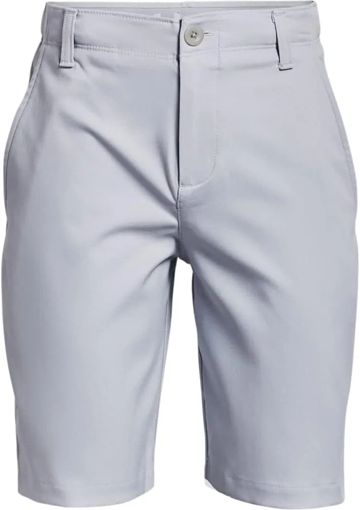 Шорты игровые для мальчиков Under Armour, цвет Mod Gray/Halo Gray
