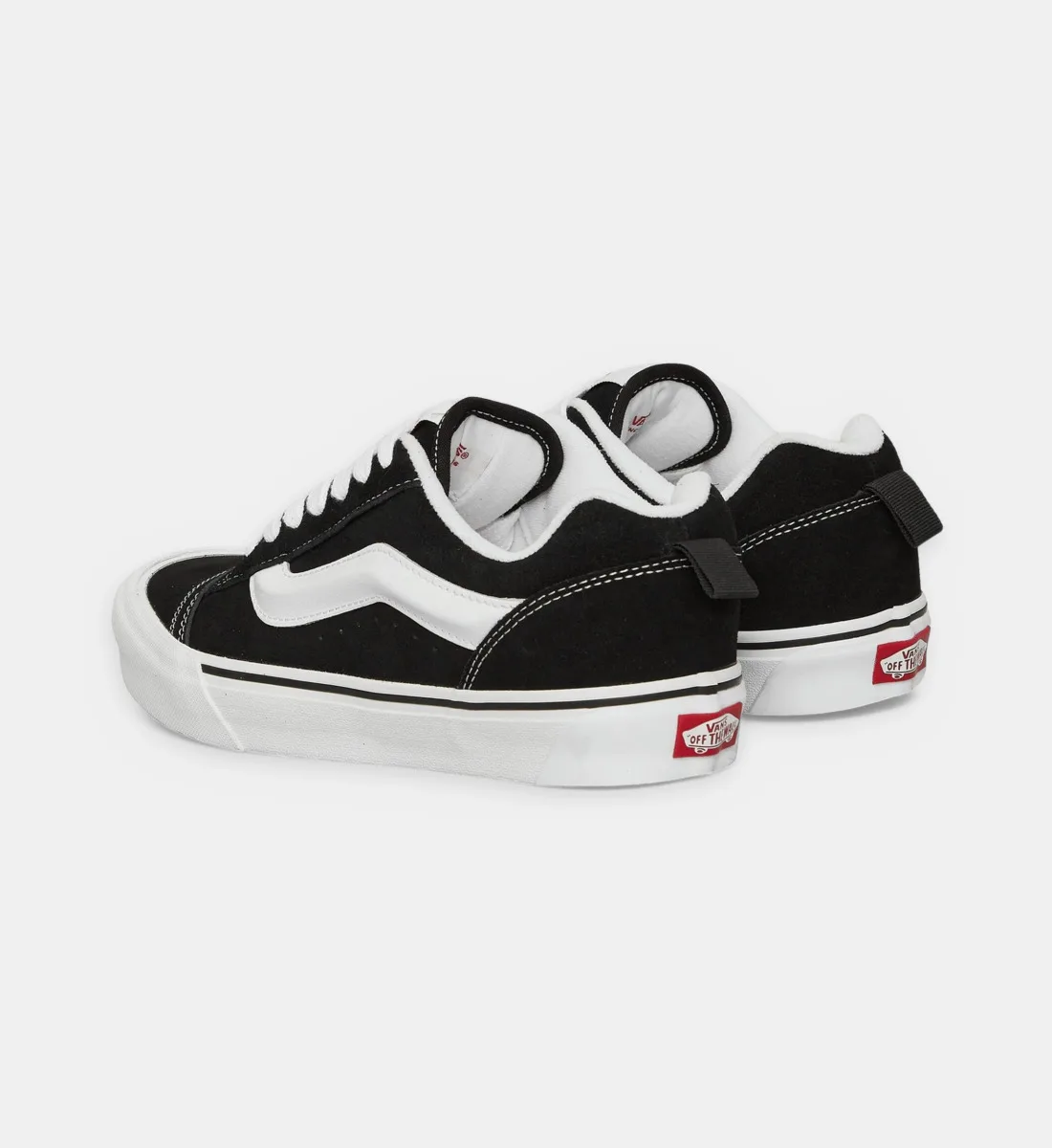 Низкие кеды Knu Skool из кожи Vans, черный — фото 3