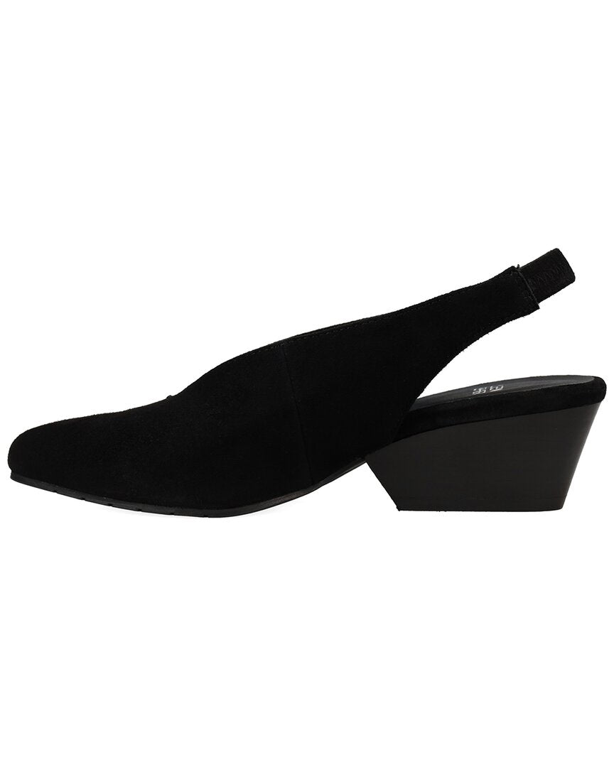 Туфли-лодочки Hena из кожи от EILEEN FISHER, черный — фото 2