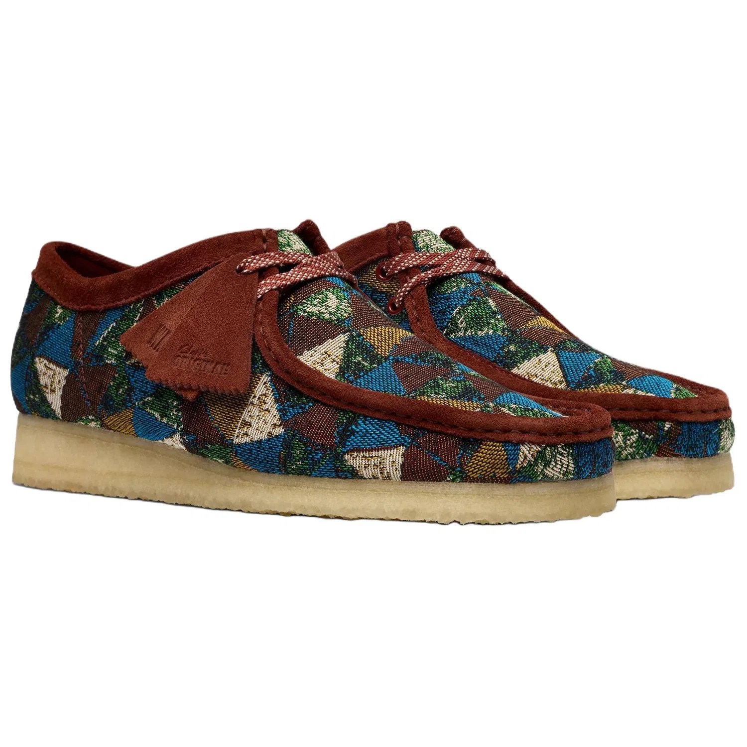 Casual туфли Clarks Wallabee мультиколор — фото 4