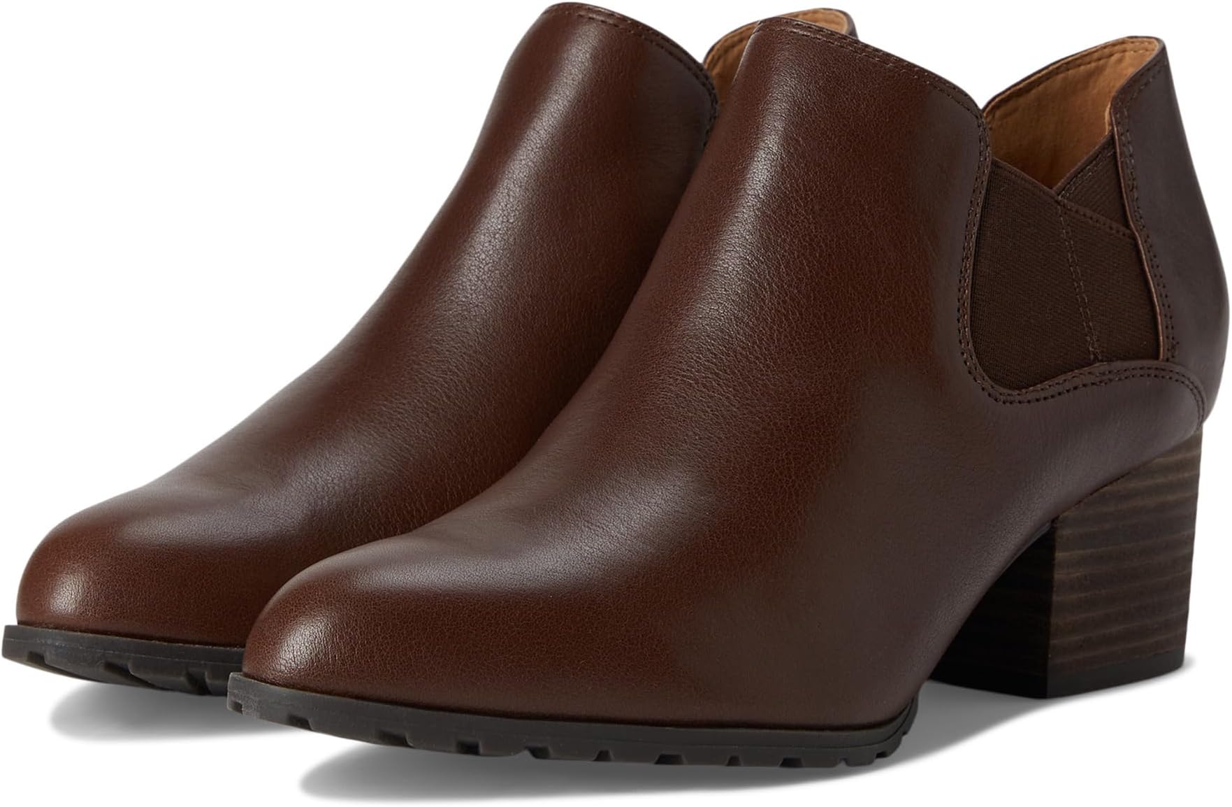 Ботинки VIONIC Belmont Shooties, цвет Dark Brown Leather