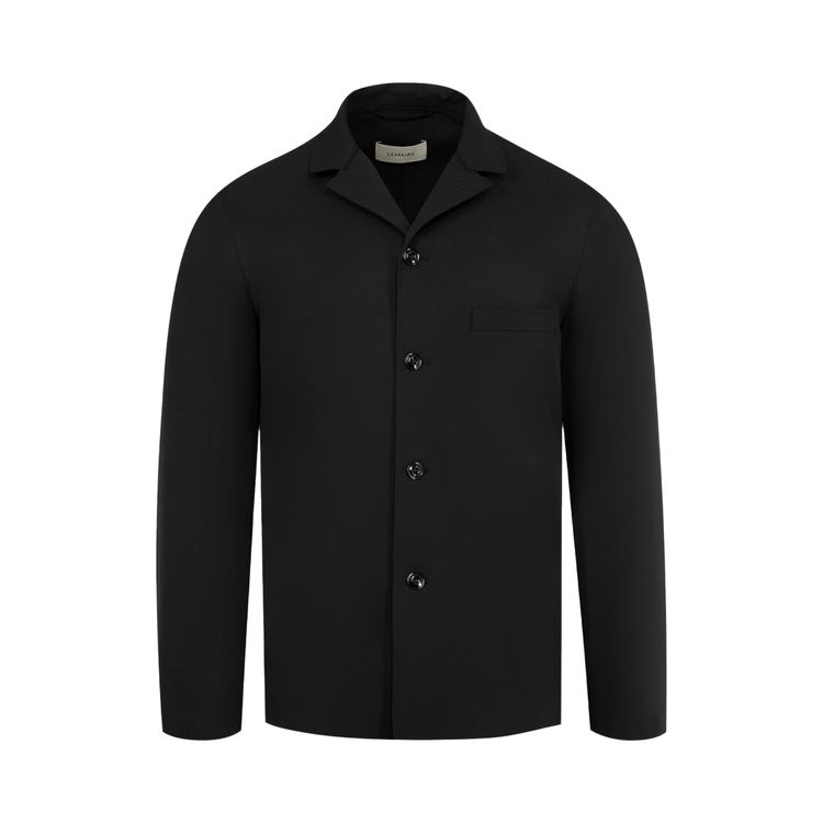 

Куртка Lemaire Tailored Shirt Jacket 'Black', черный