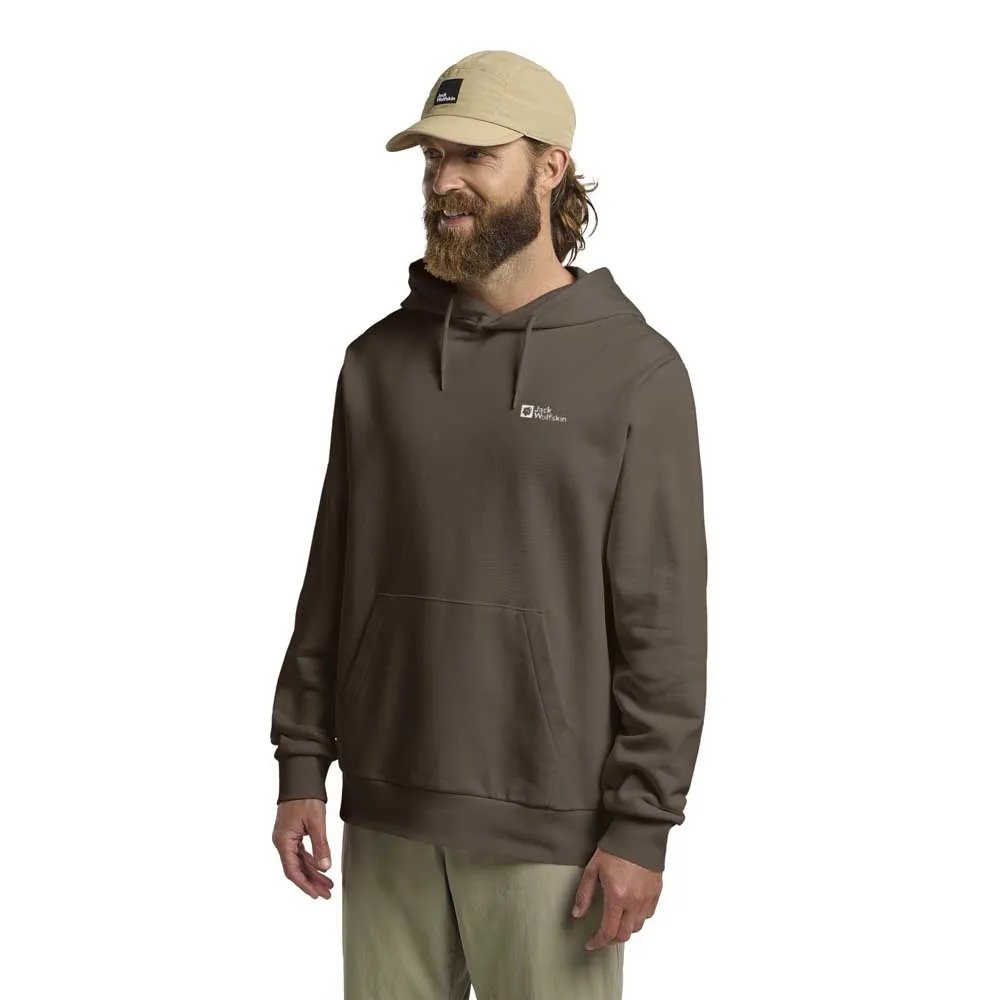 

Худи Jack Wolfskin Essential, коричневый
