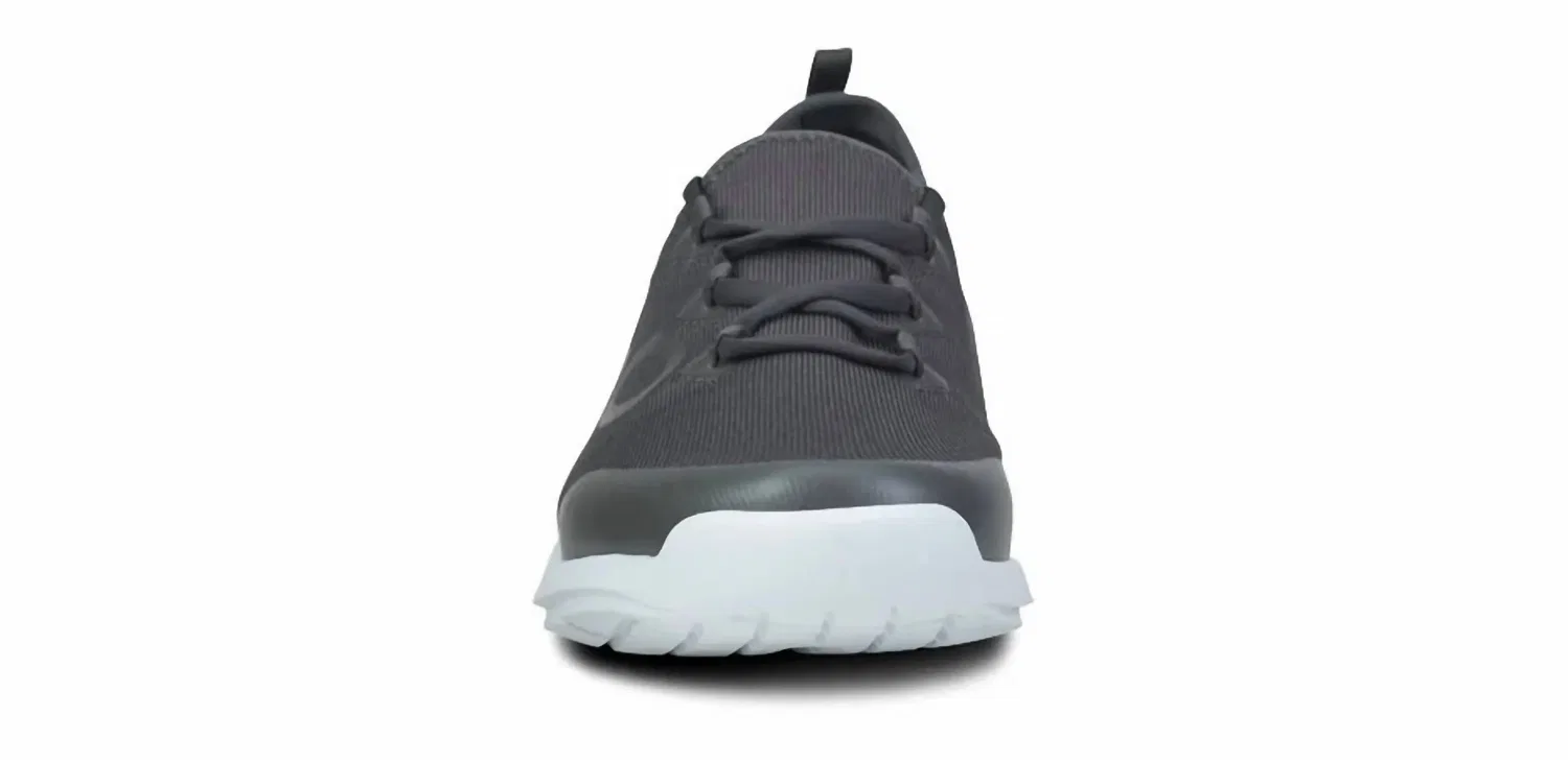 OOFOS Men's Oomg Sport Lace Slip-On In Volcanic Ash — фото 4