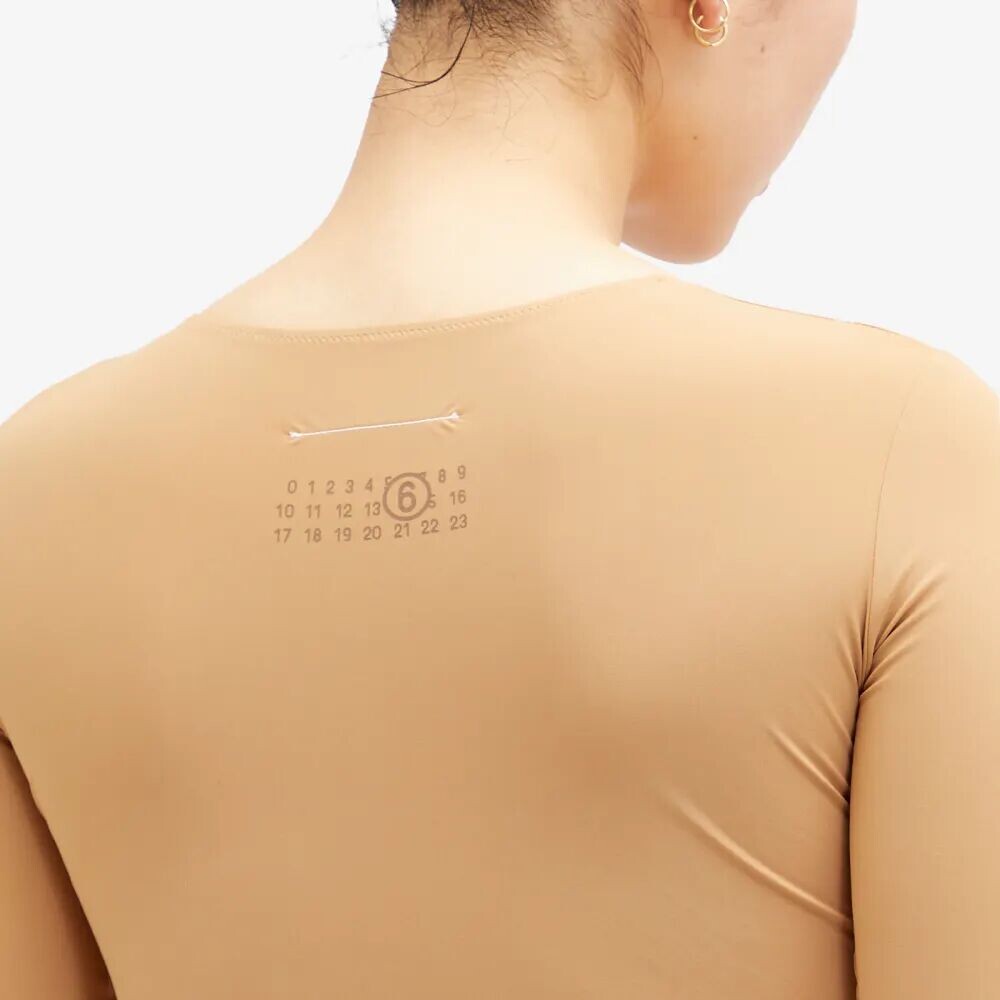 

Mm6 Maison Margiela Боди с длинными рукавами