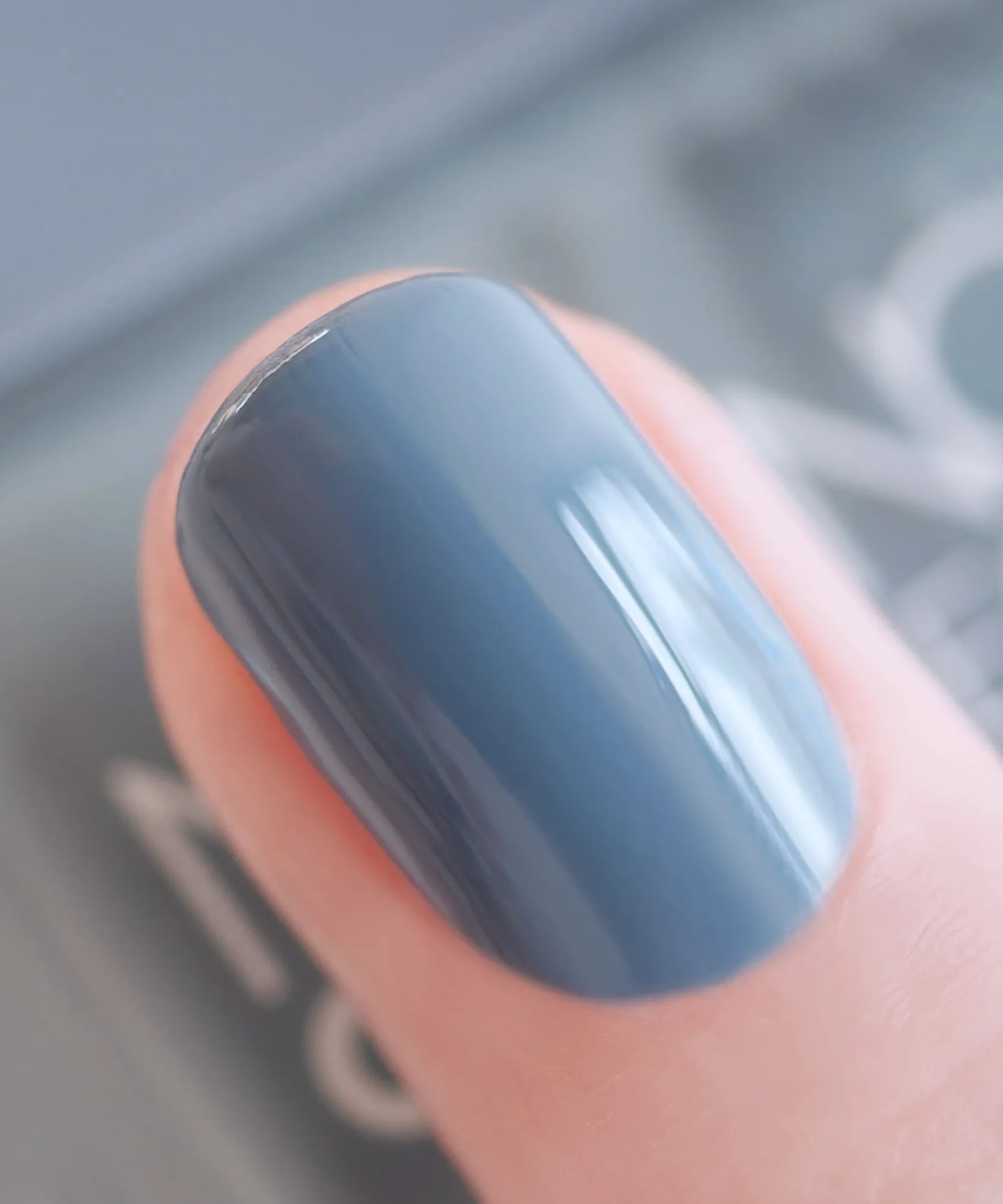 Лак для ногтей GELEFFECT Gloucester Cresent Nails Inc, Grayish blue — фото 3