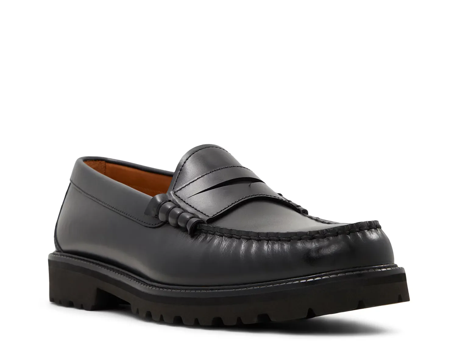 

Лоферы Bleecker Penny Loafer Brooks Brothers, черный