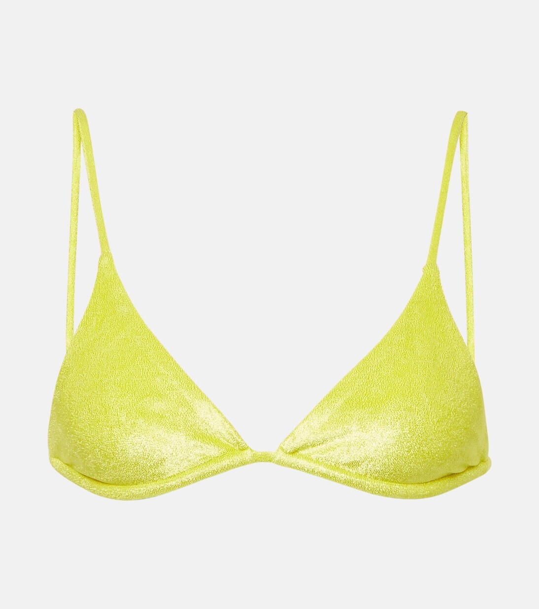 

Через верх бикини Jade Swim, желтый