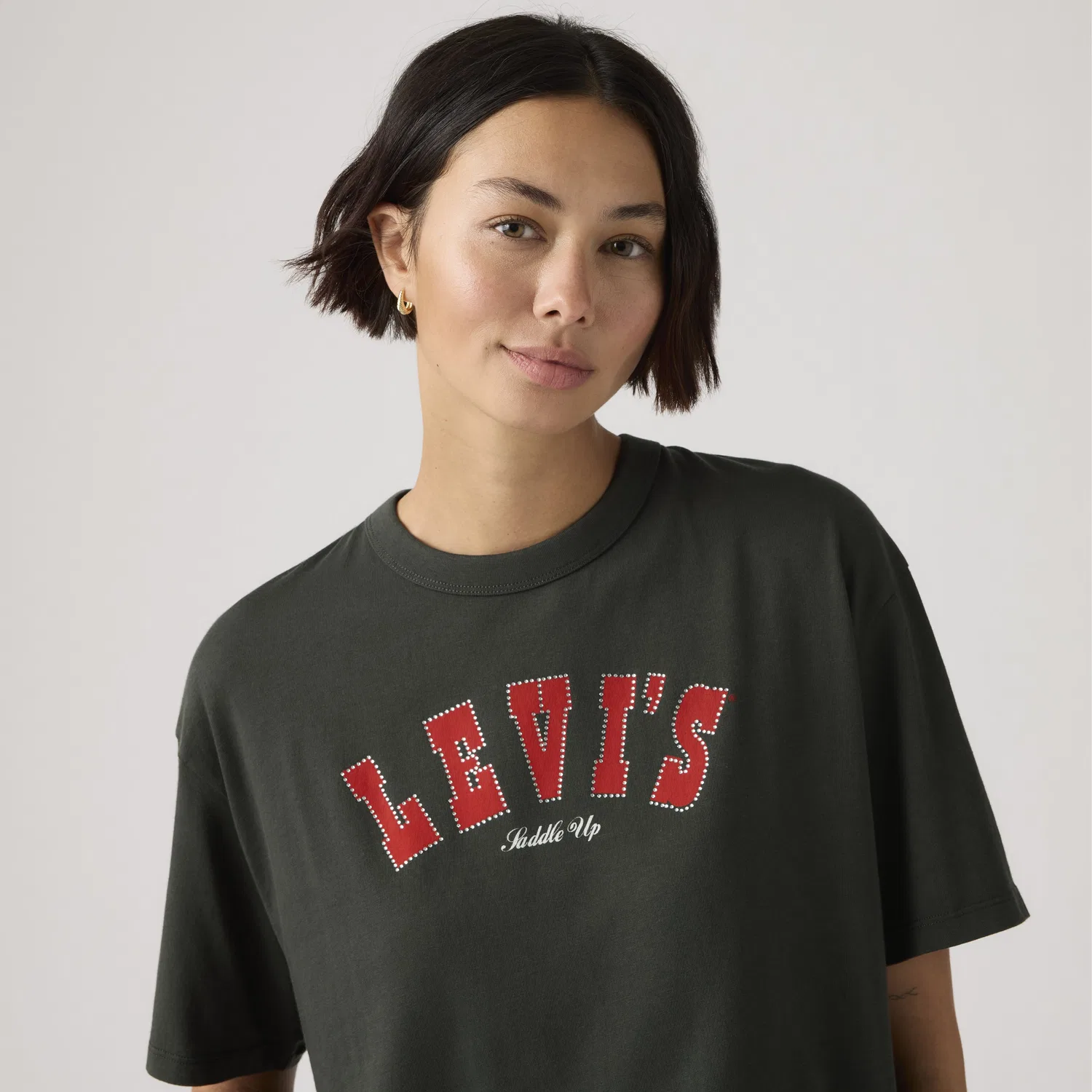 Футболка с графическим логотипом Tabor Levi's, Black — фото 2