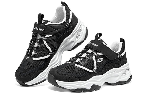 Кроссовки d'lites 4.0 'black white' Skechers, черный — фото 4
