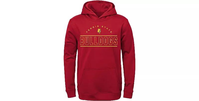 

Толстовка Gen2 Youth Ferris State Bulldogs темно-красная