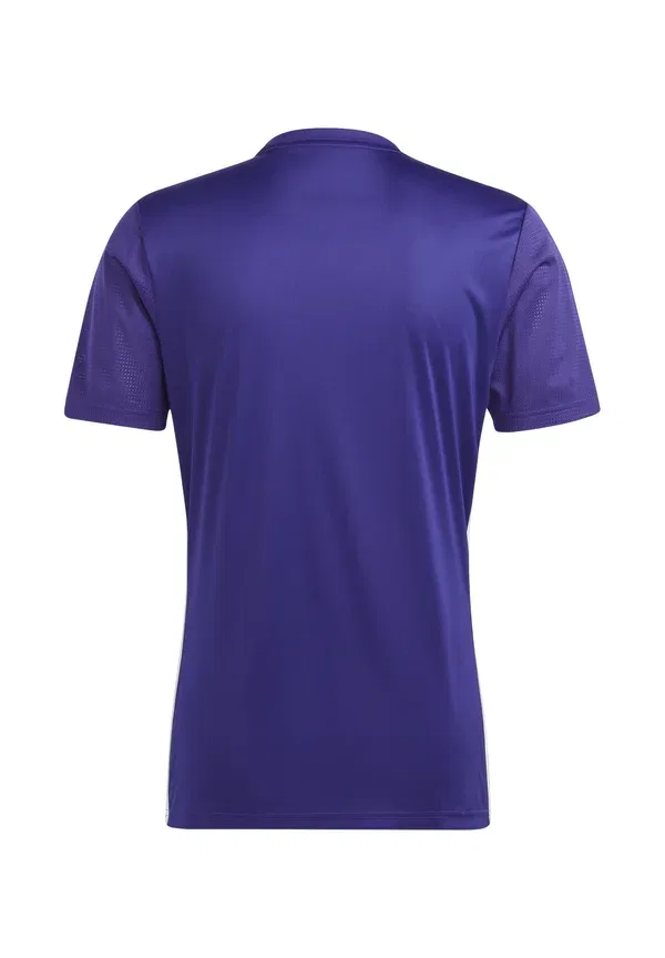 Футбольная футболка Adidas Performance Fussball team tabela 23 sports t-shirt, лилово-белый — фото 4