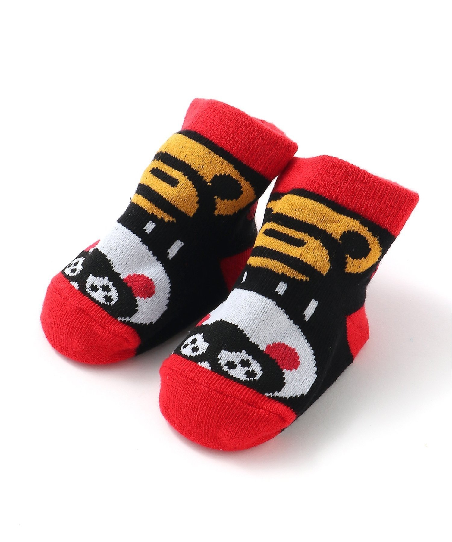 Детские носки MILO FRIENDS BLACK A BATHING APE, RED