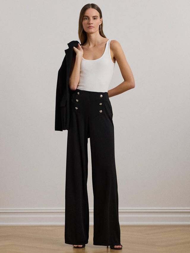 

Брюки с высокой посадкой corydon Ralph Lauren, цвет Polo Black