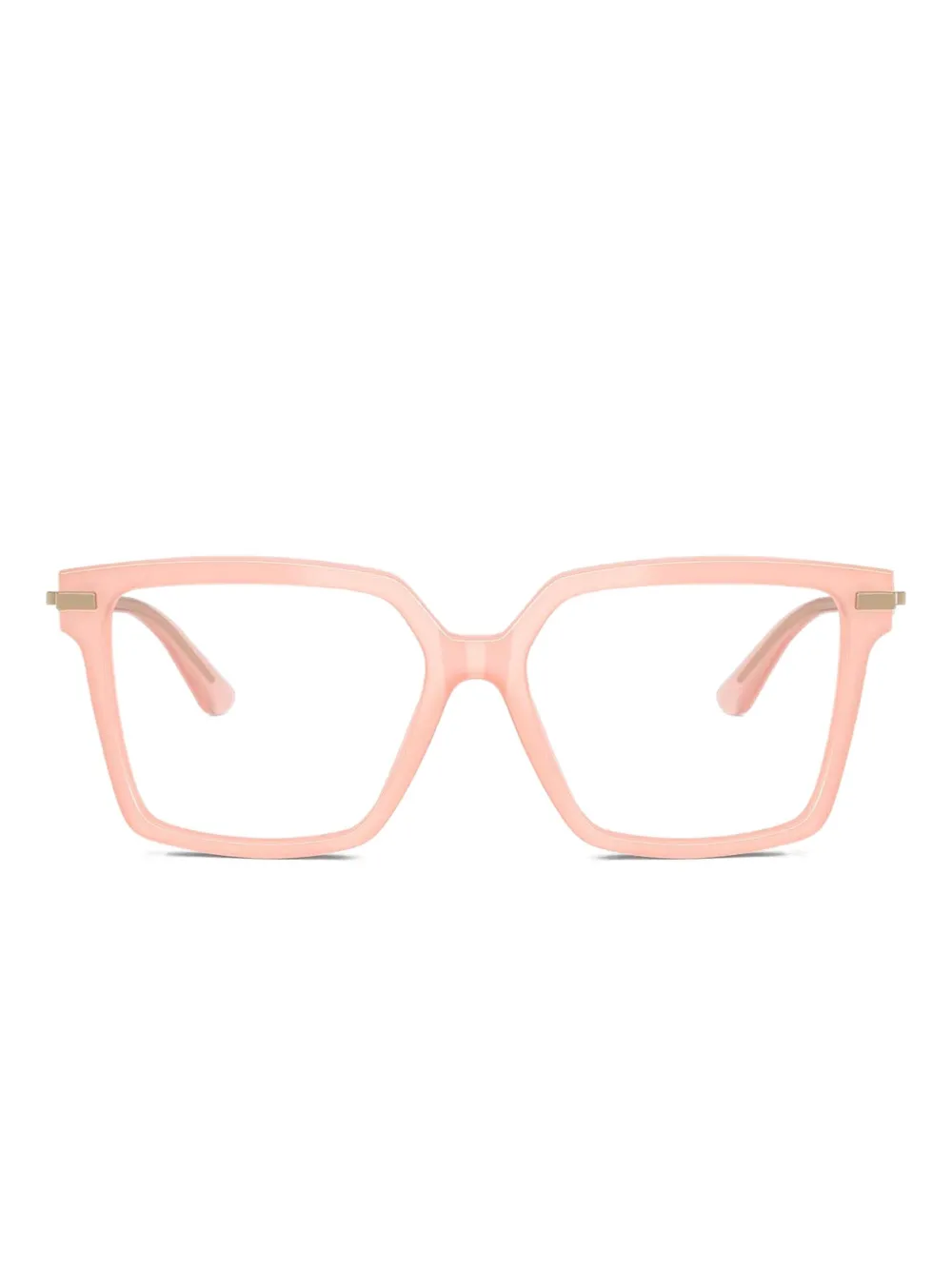 

Очки в квадратной оправе Dolce & Gabbana, розовый