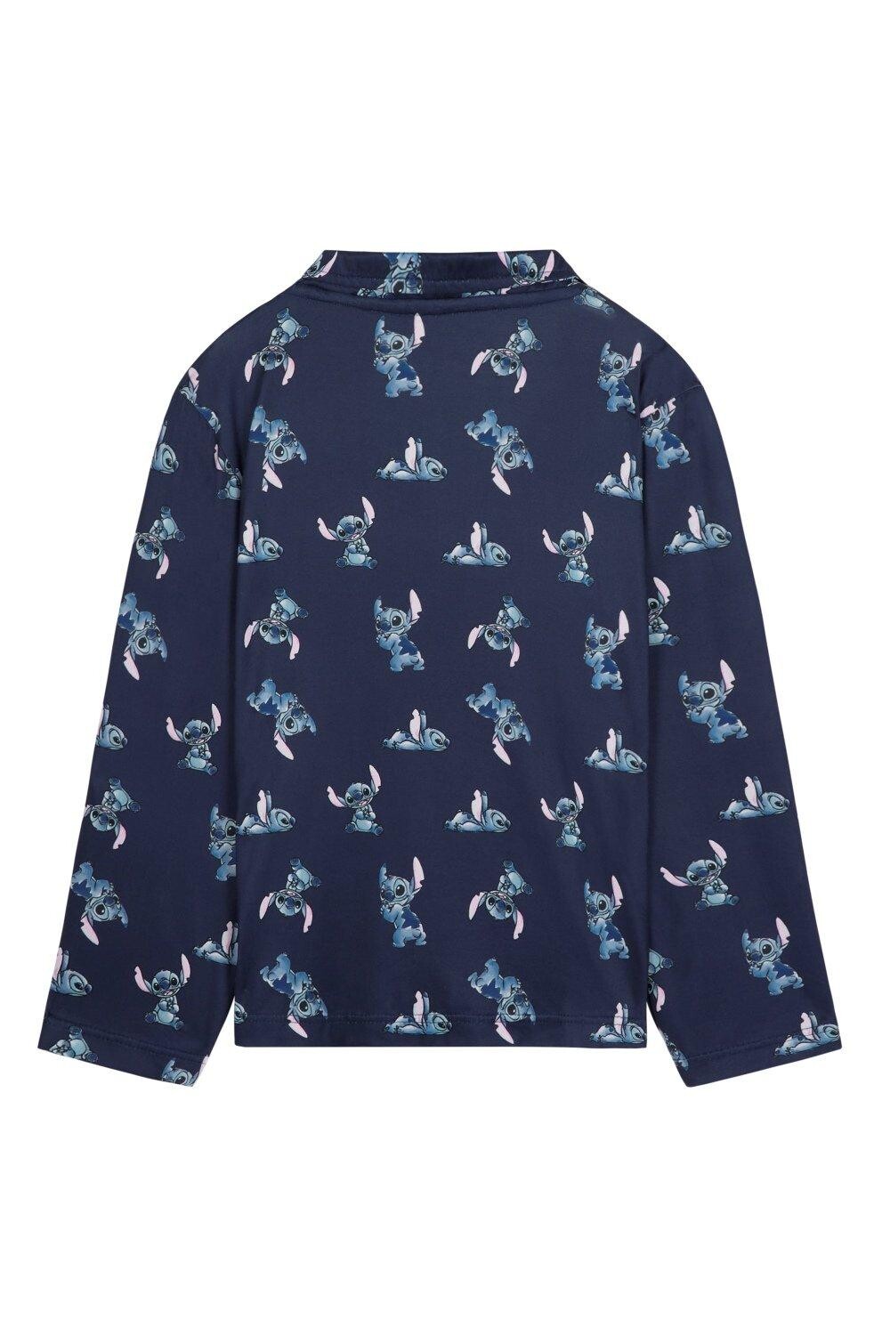 Пижамный комплект Stitch с длинными рукавами Disney, мультиколор — фото 3