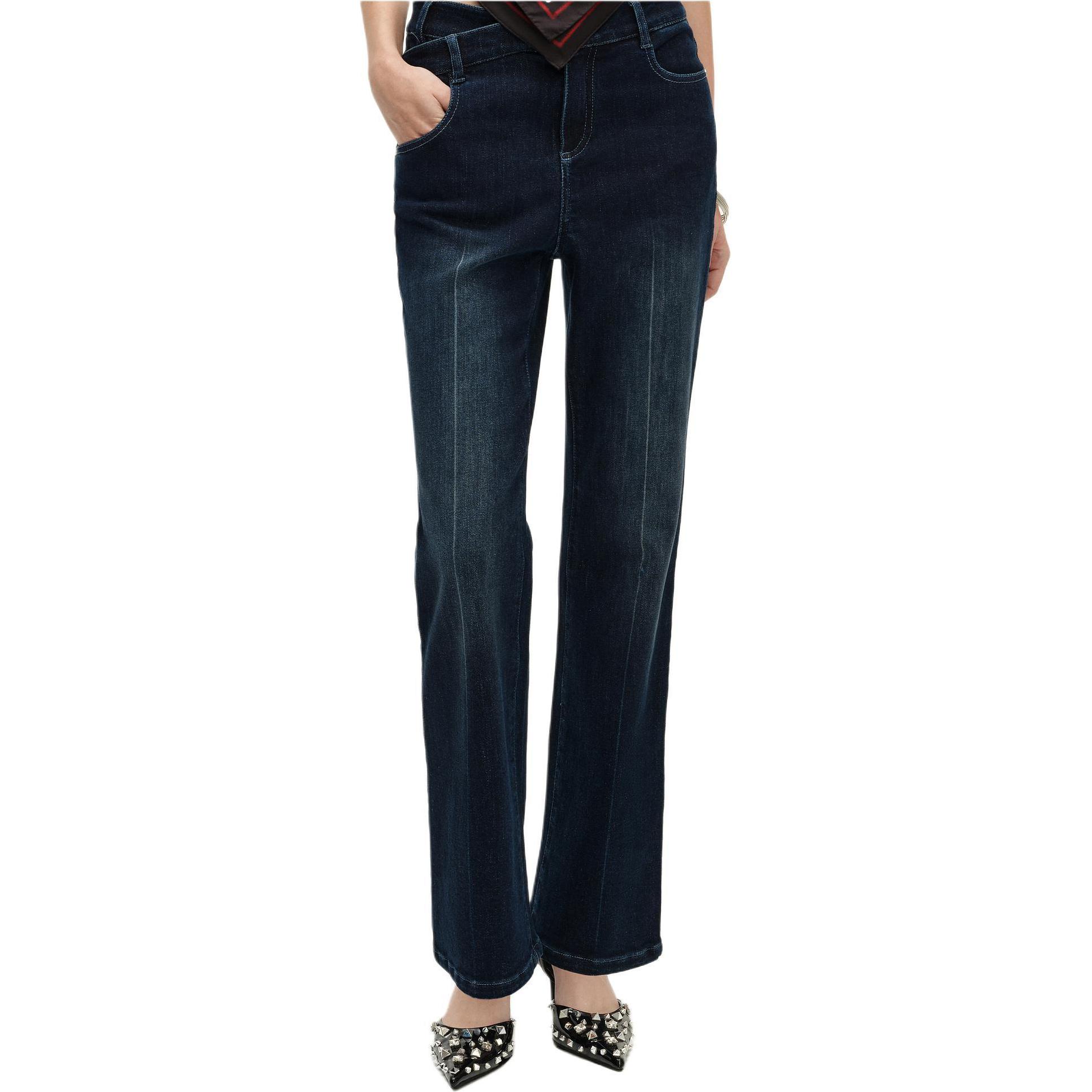 

KARL LAGERFELD / Karl Lagerfeld Jeans Джинсы женские KARL LAGERFELD SS24 синего цвета