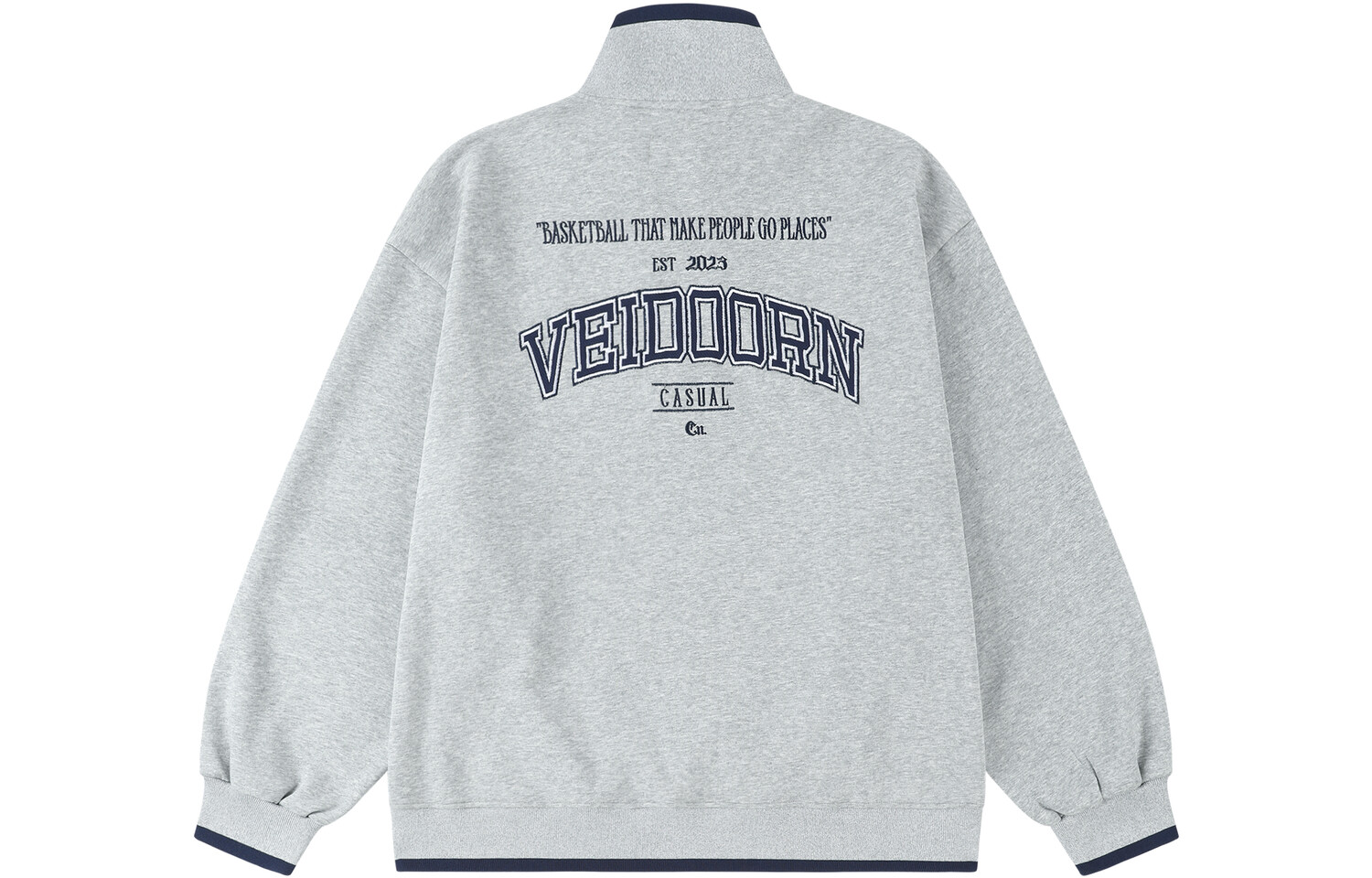 

Толстовка унисекс VEIDOORN, темно-синий