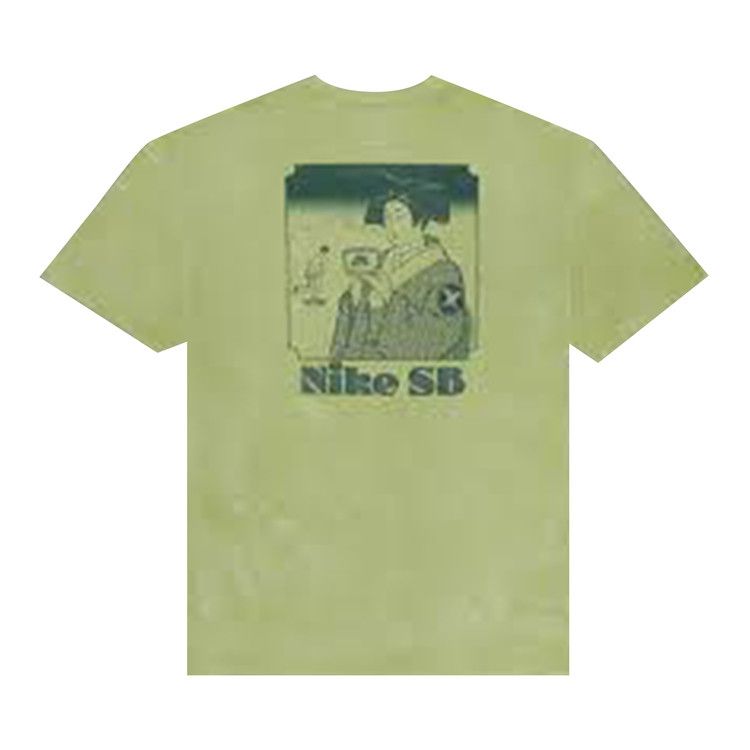 Футболка Nike SB Yuto T-shirt, Olive Aura — фото 2
