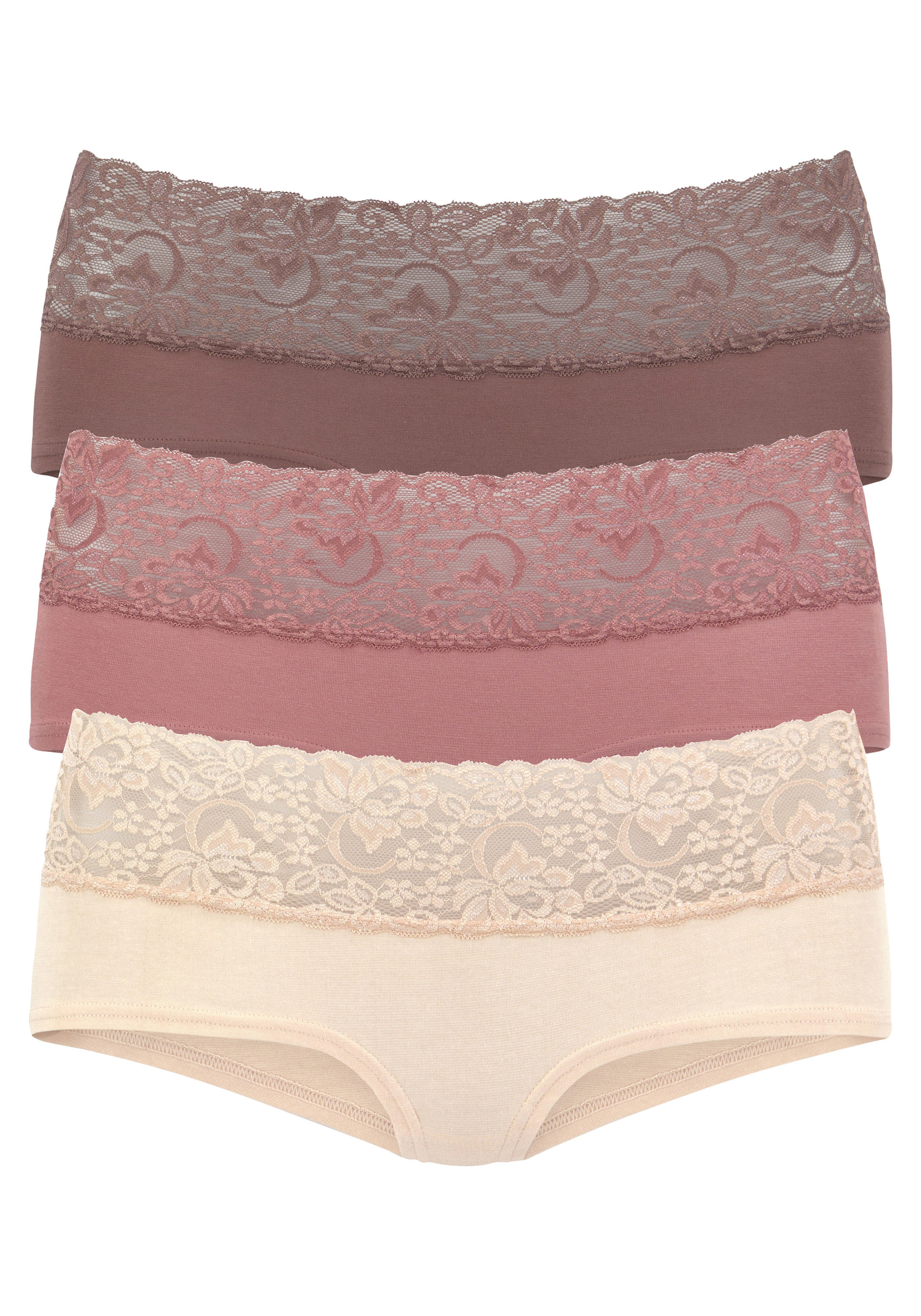 

Трусы Vivance Panty, цвет rose, beere, mahagoni