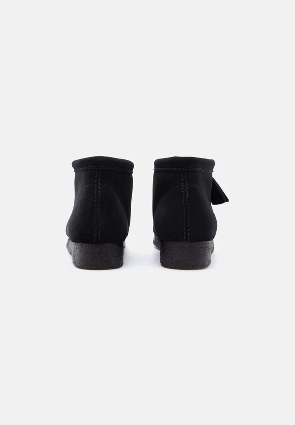 Повседневные кроссовки wallabee на шнуровке Clarks Originals, Black — фото 3