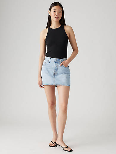 

Юбка Icon Levi's, цвет Front And Center - Light Wash
