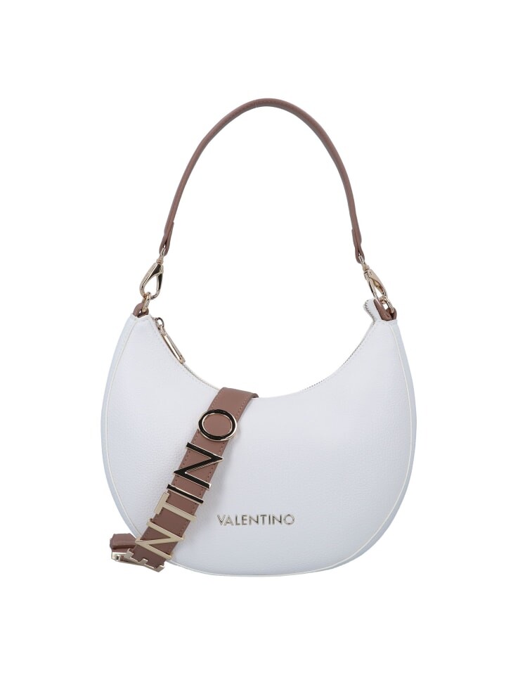 

Наплечная сумка Valentino Alexia Schultertasche 29 cm, цвет bianco-cuoio
