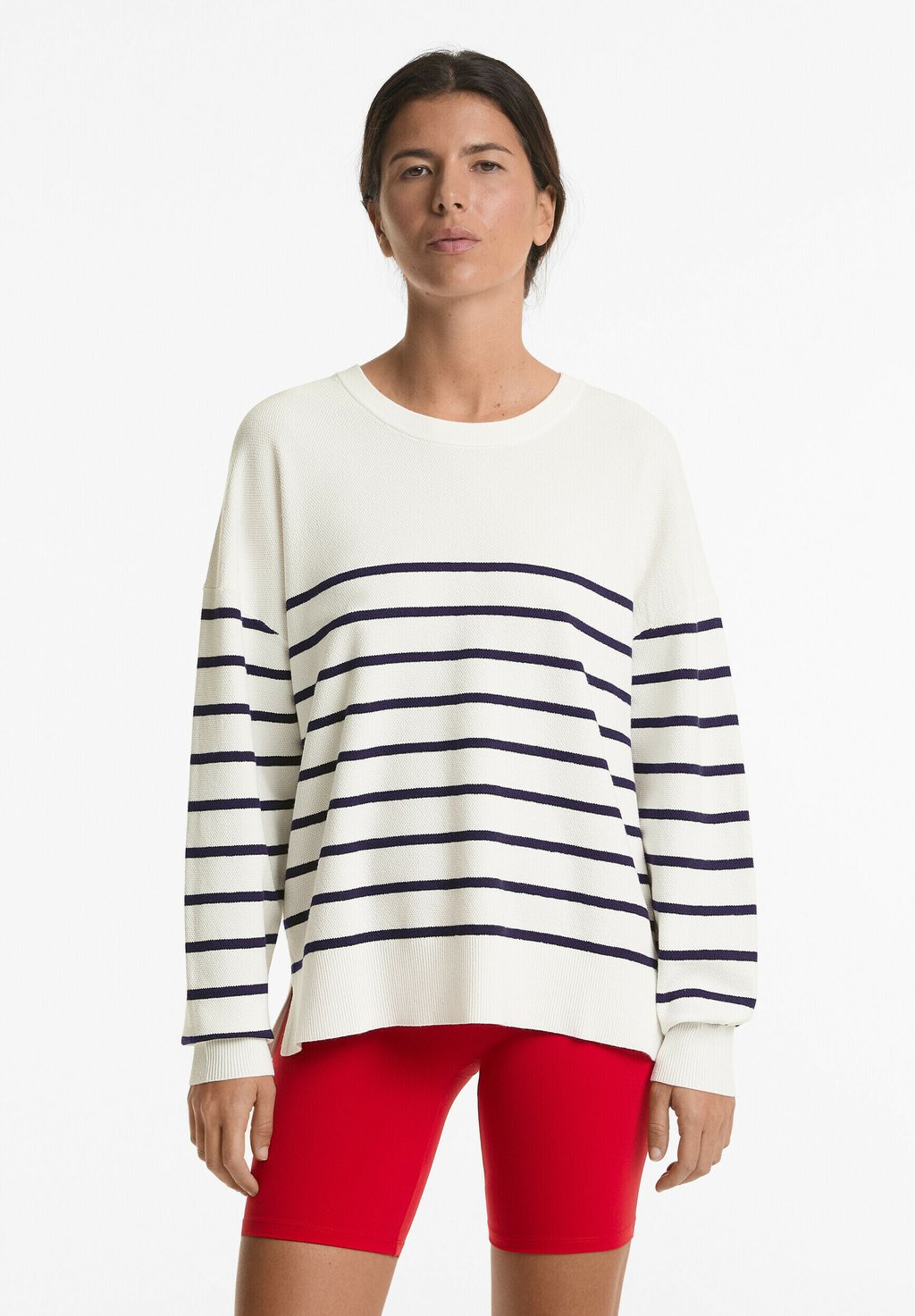 

Джемпер STRIPED KNIT OYSHO, белый