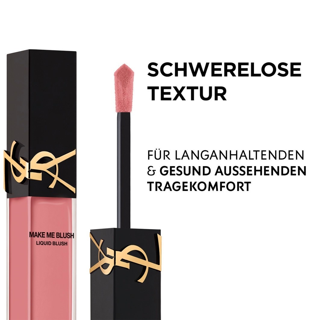 Румяна make me blush liquid Yves Saint Laurent, 57 coral clash, объем 15 мл — фото 4