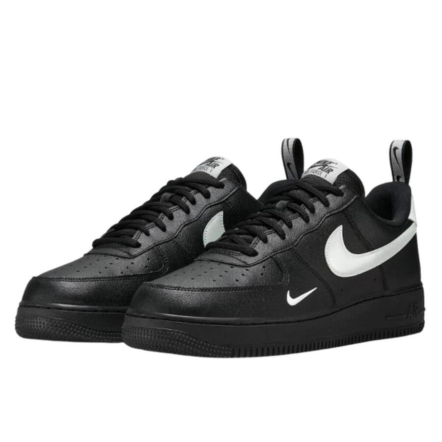 NIKE Кроссовки Air Force 1 '07 LV8 UT чёрно-белые — фото 2