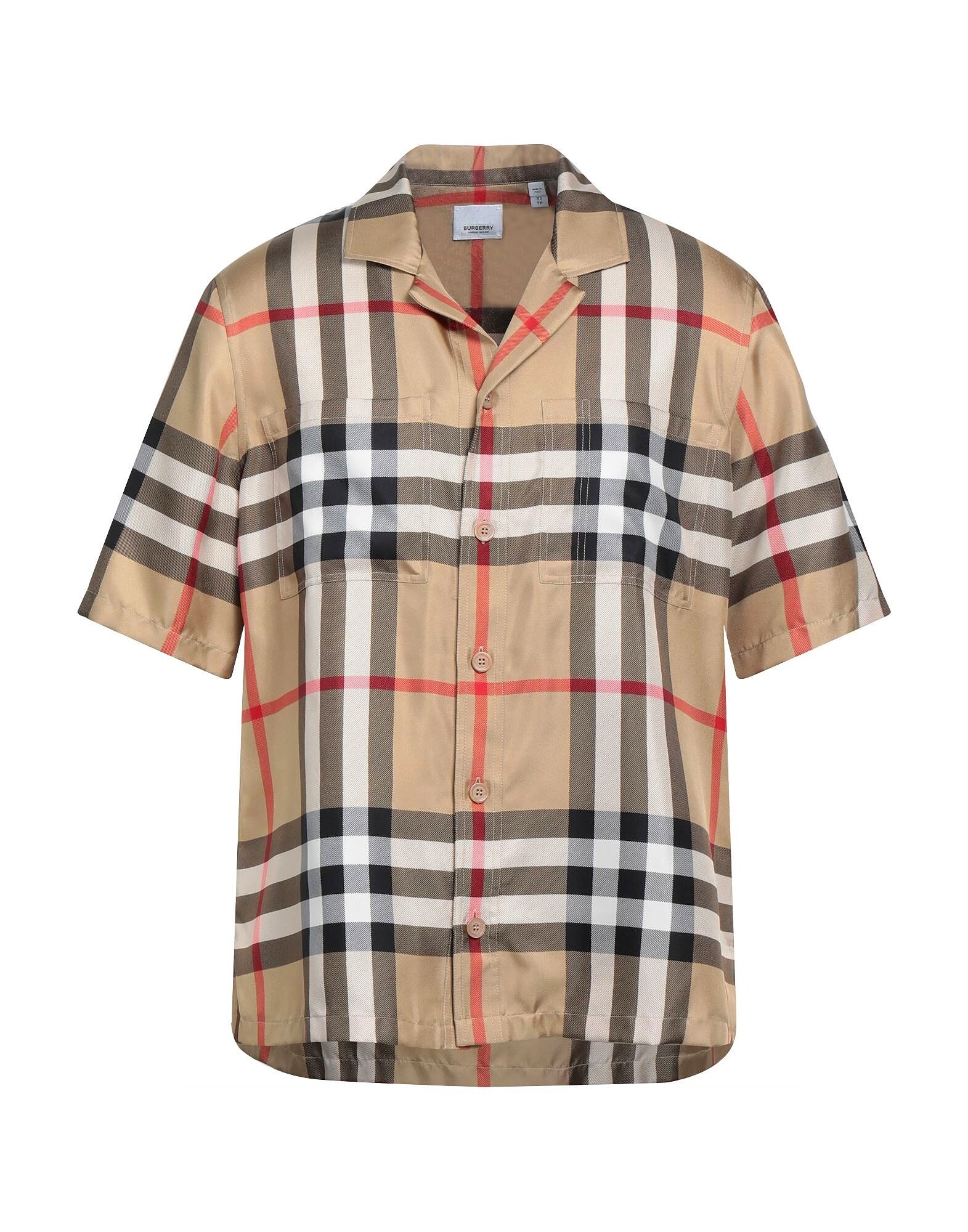 

Рубашка Burberry, хаки