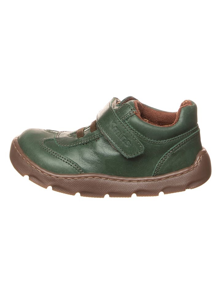 

Кроссовки на шнуровке kmins Leder-Barfußschuhe, зеленый