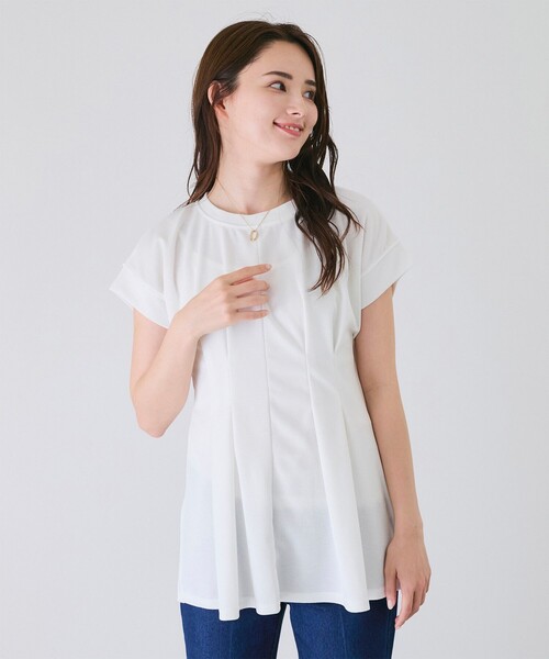 

Футболка с жемчужной отделкой на спине Jayro, белый