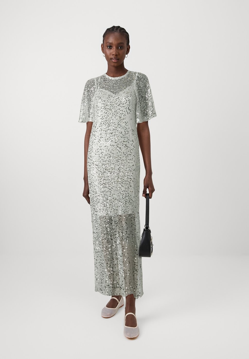 

Бальное платье VIDANCE DRESS VILA, серебристый