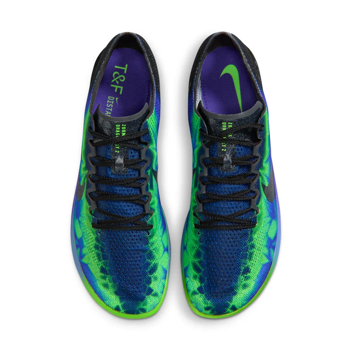 Мужские шиповки для легкой атлетики Dragonfly 2 Glam Nike, фиолетовый — фото 4