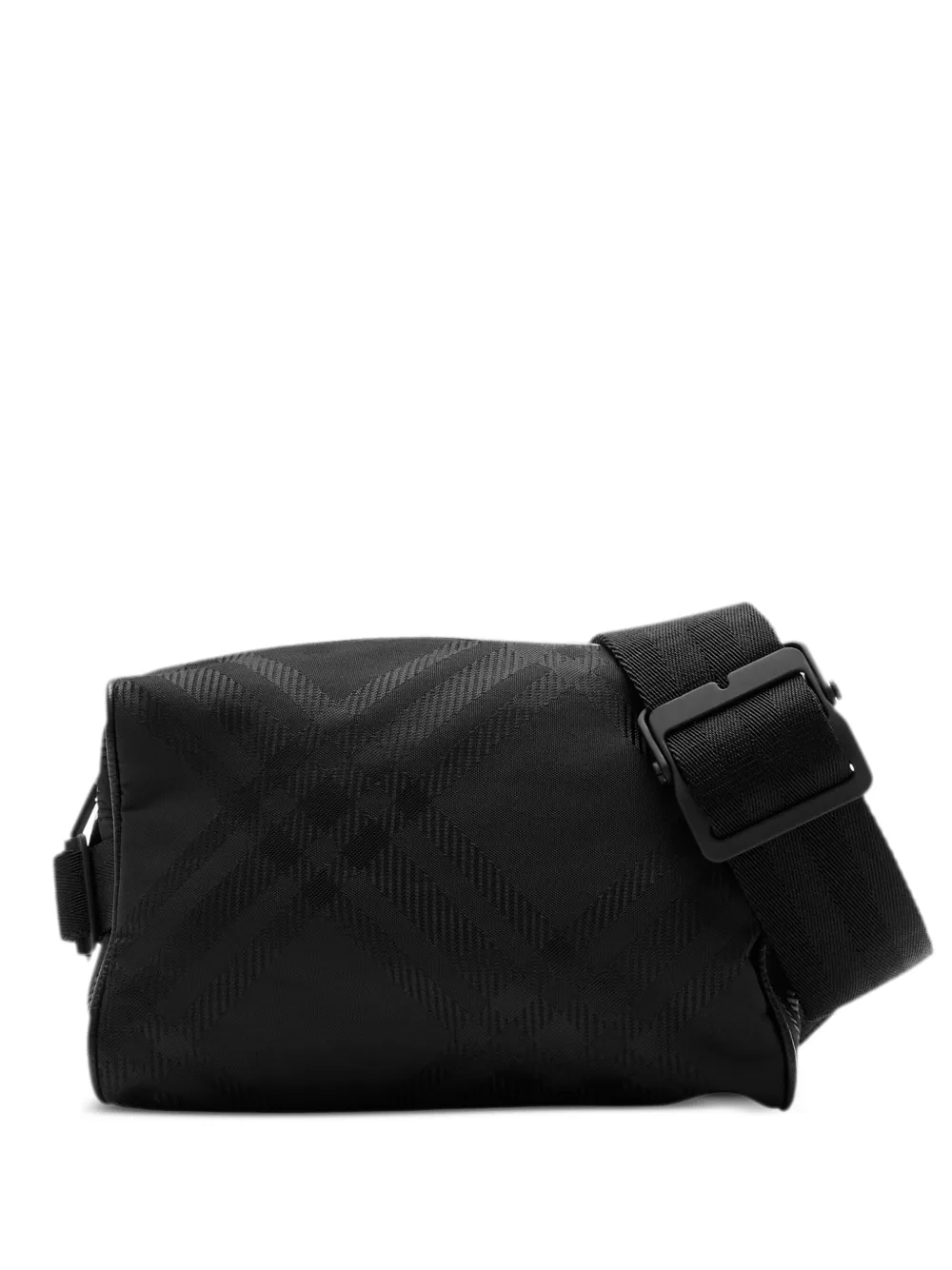 

Поясная сумка в клетку BURBERRY, черный