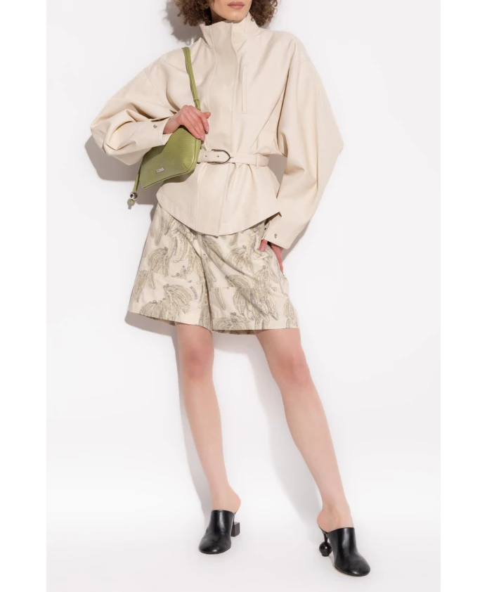 Шорты с узором Jacquemus, бежевый — фото 2