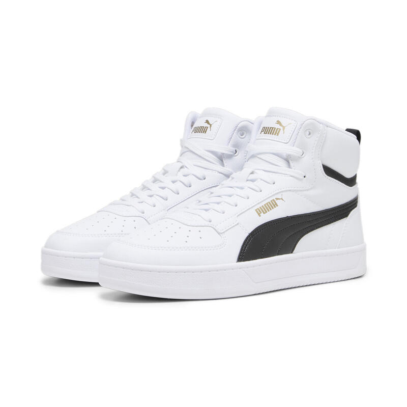 

Кроссовки Caven 2.0 Mid для взрослых PUMA White Black Gold, Серый, Кроссовки Caven 2.0 Mid для взрослых PUMA White Black Gold