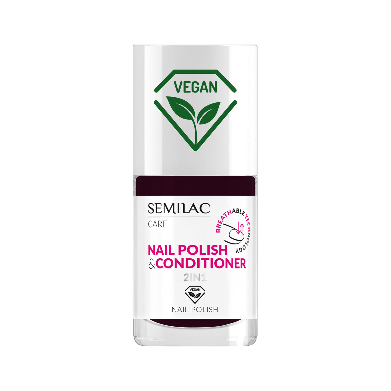 

Классический лак для ногтей с кондиционером 022 Semilac Vegan, 7 мл