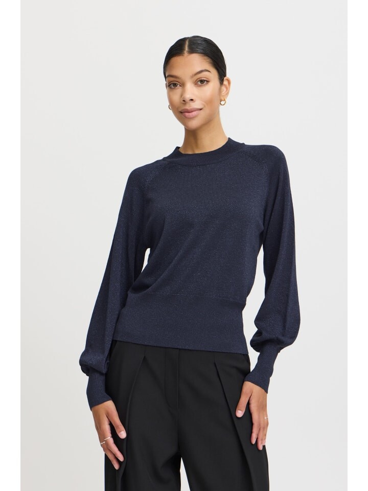 

Пуловер b.young Strickpullover BYMOBBE JUMPER - 20815891 strickpullover mit Puffärmeln in