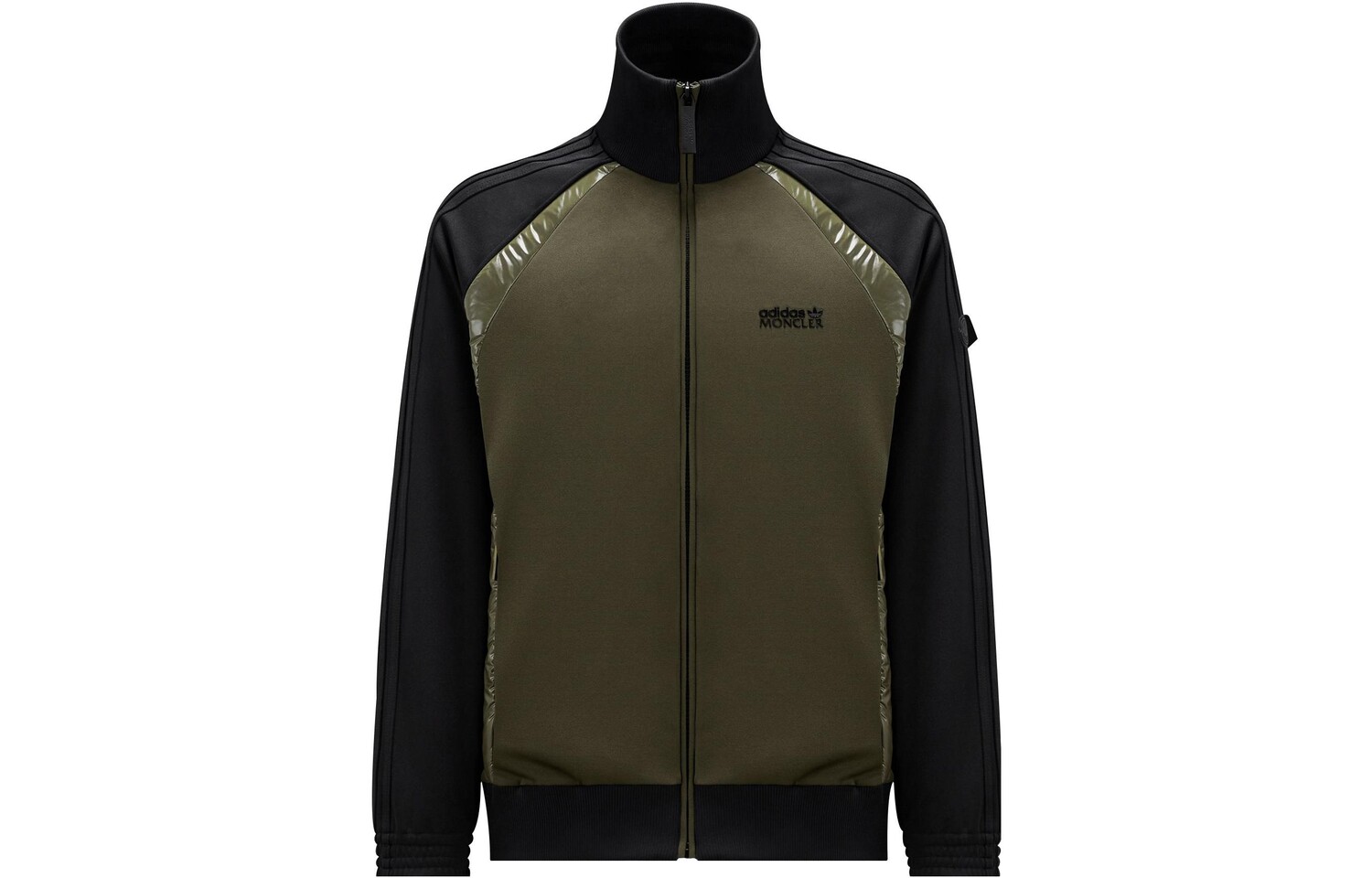

X Кобрендовая куртка Унисекс Adidas Originals Зеленого цвета Moncler